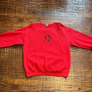 Gildan Red Heavy Blend Sweatshirt
